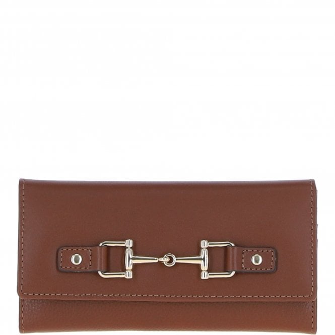 Ashwood 7 Card RFID Protected Large Leather Purse Tan: Z-79