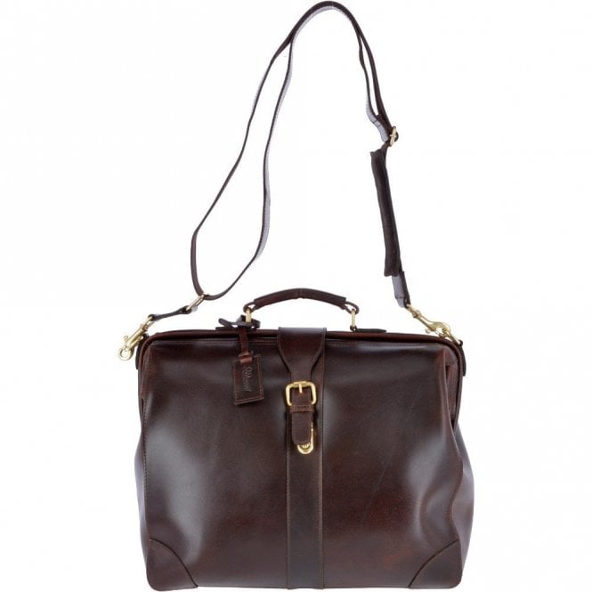 Ashwood Classic Leather Doctors Work Bag Brandy : Dextor