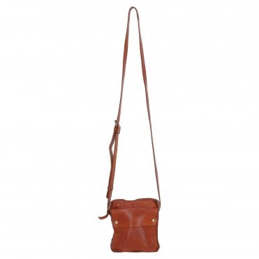 Ashwood Croos Body Bag Tan: d-101