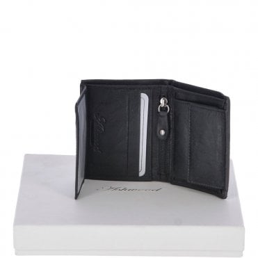 Crumble 4 Card, ID & Coins Bill Fold Wallet Black/crum: 1417 C