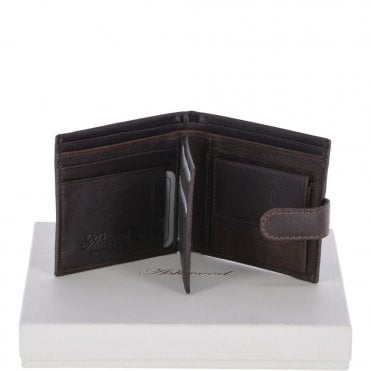 Crumble 8 Card, ID & Coins Bill Fold Tab Wallet Brown/crum: 1411 C