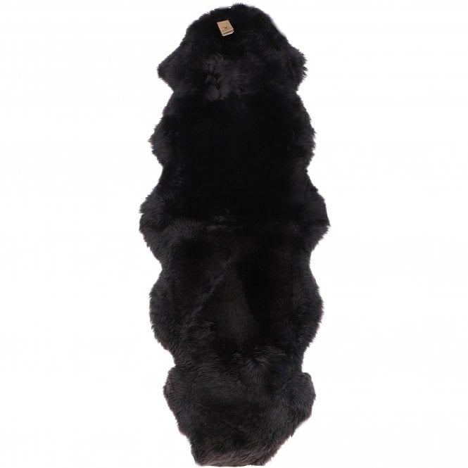 Ashwood Double Australian Sheepskin Rug Chocolate