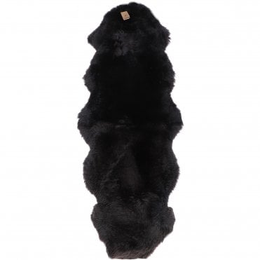 Ashwood Double Australian Sheepskin Rug Chocolate