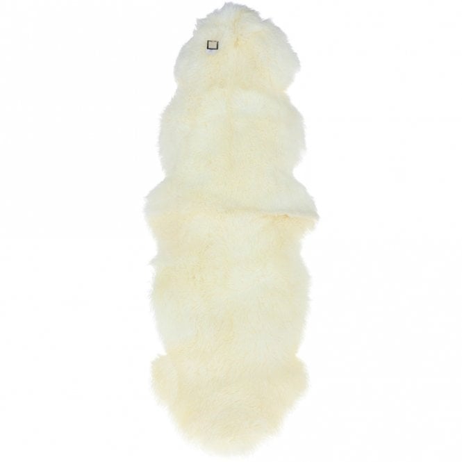 Ashwood Double Australian Sheepskin Rug Ivory