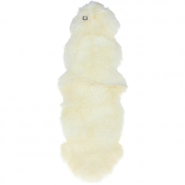 Ashwood Double Australian Sheepskin Rug Ivory