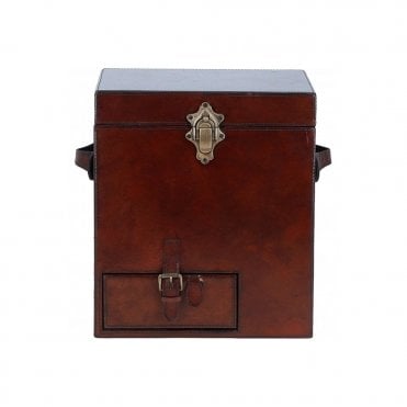 Ashwood Eleganza Pelletteria Minibar Chestnut: LF-187