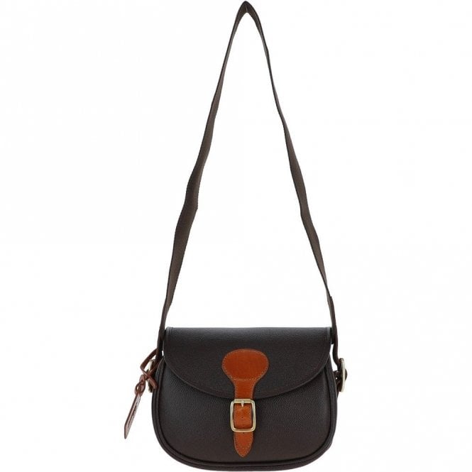 Ashwood Heritage Handcrafted 100 Capacity Leather Cartridge Bag Brown/tan : Madox