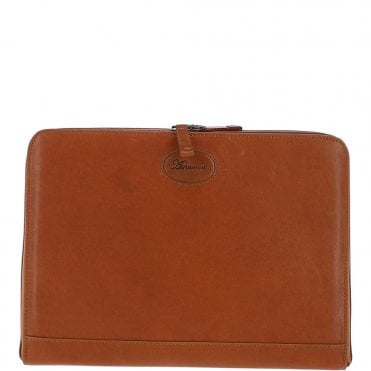 Ashwood Hi Veg Leather Tablet Holder and A4 Sleeve Section Tempo Tan : 8141