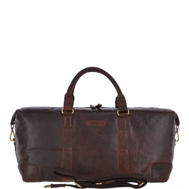 Ashwood Large Leather Vintage Holdall Brandy : G-36