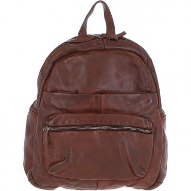 Ashwood Large Vintage Leather Backpack Brandy –RUBEN