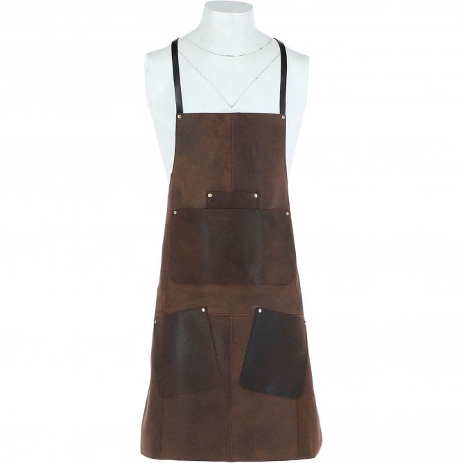 Ashwood Leather Apron Brown: Apron 3