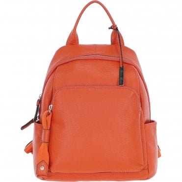 Ashwood Leather Backpack Orange: X-37