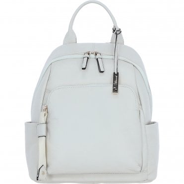 Ashwood Leather Backpack White: X-37