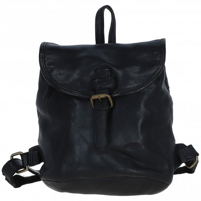 Ashwood Leather Backpacks Black: D-97