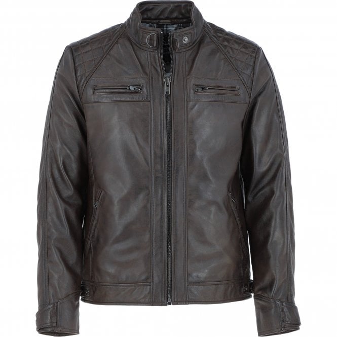 Ashwood Leather Biker Jacket Nevada : 2101