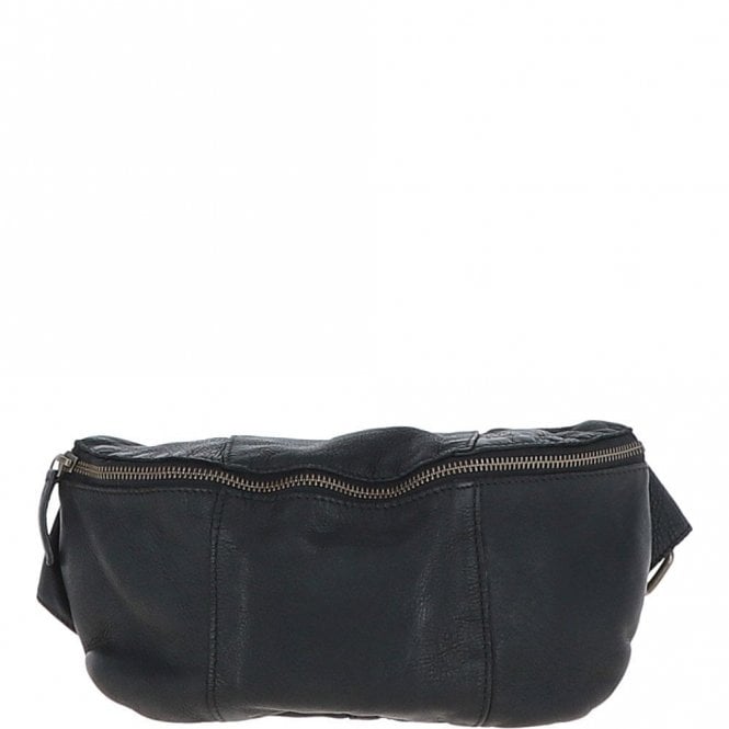 Ashwood Leather Bum Bag Black: ERWIN