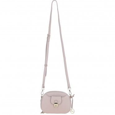 Ashwood Leather Compact Crossbody Bag with Adjustable Strap Beige: Y-53