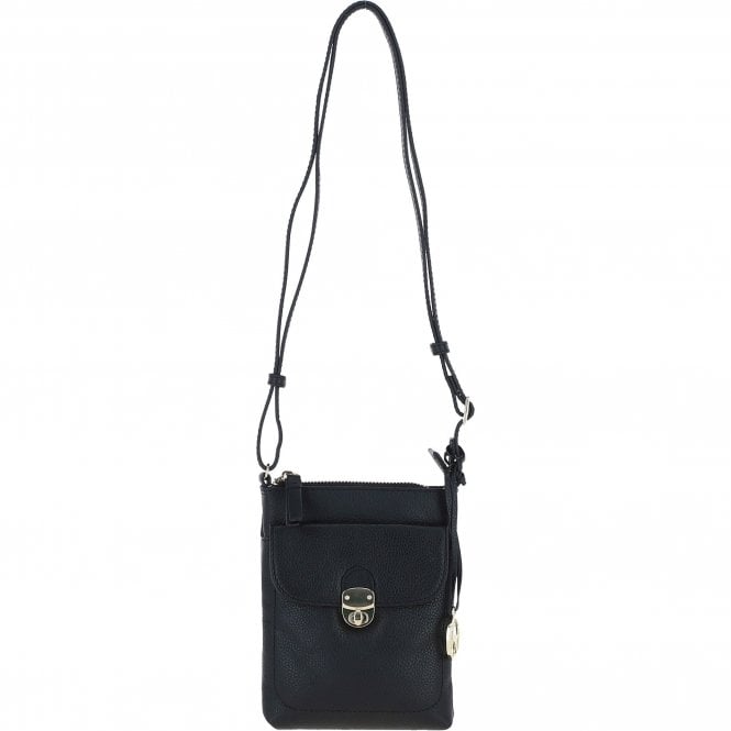 Ashwood Leather Crossbody Bag Black: Y-51