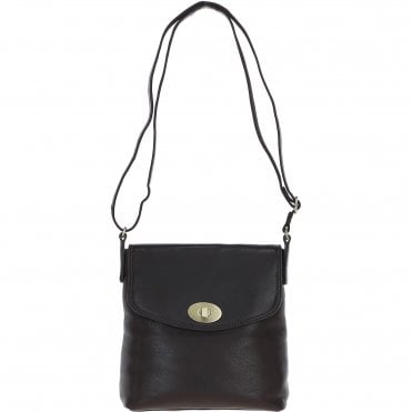 Ashwood Leather Crossbody Bag Brown: M-84