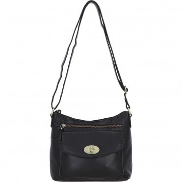 Ashwood Leather Crossbody Bag Brown: M-86