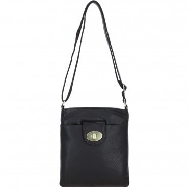 Ashwood Leather Crossbody Bag Brown: M-87