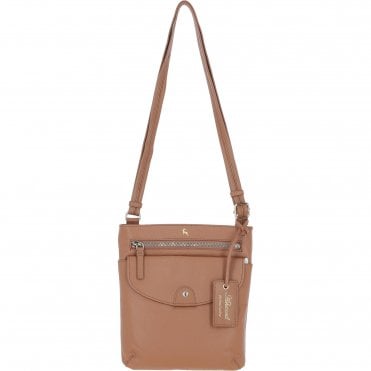 Ashwood Leather Crossbody Bag Butterscotch: CB-5