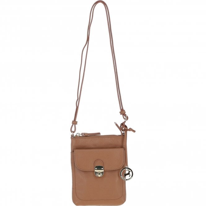 Ashwood Leather Crossbody Bag Butterscotch: Y-51