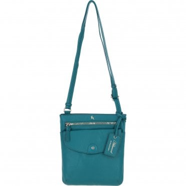 Ashwood Leather Crossbody Bag Deep Lake: CB-5