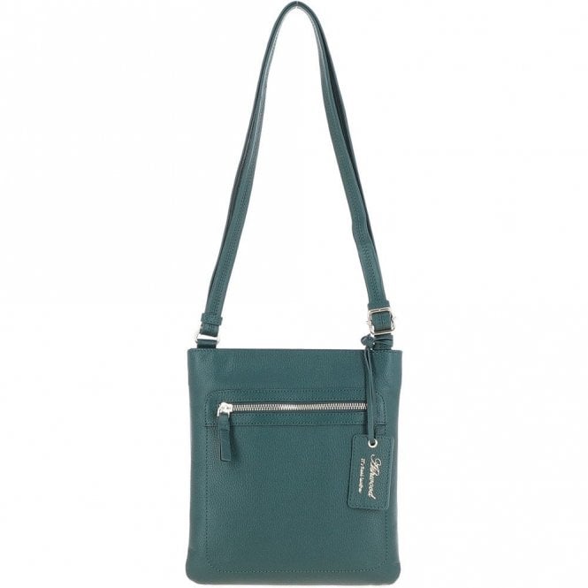 Ashwood Leather Crossbody Bag Green: CB-3 (63014)