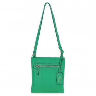 Ashwood Leather Crossbody Bag - Gumdrop Green: CB-3 (63014)