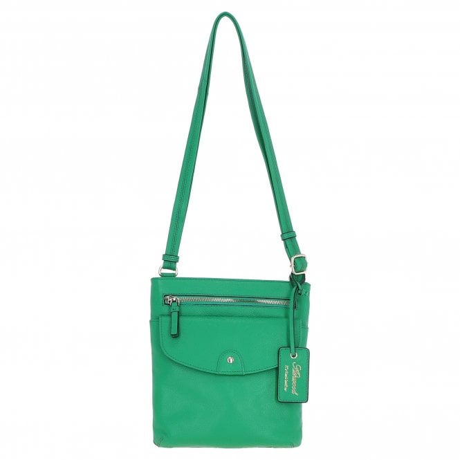 Ashwood Leather Crossbody Bag Gumdrop Green: CB-5
