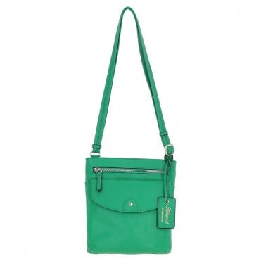 Ashwood Leather Crossbody Bag Gumdrop Green: CB-5