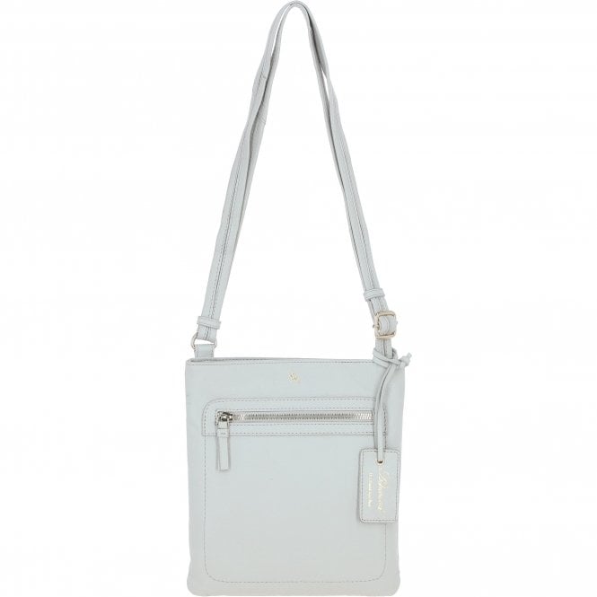 Ashwood Leather Crossbody Bag - Ice Grey: CB-3 (63014)