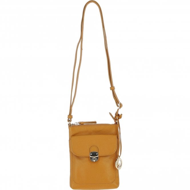 Ashwood Leather Crossbody Bag Mustard: Y-51