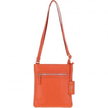 Ashwood Leather Crossbody Bag Orange: CB-3 (63014)