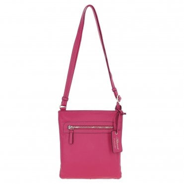 Ashwood Leather Crossbody Bag - Pink: CB-3 (63014)