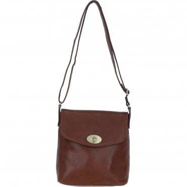 Ashwood Leather Crossbody Bag Tan: M-84