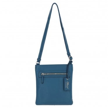 Ashwood Leather Crossbody Bag - Teal: CB-3 (63014)