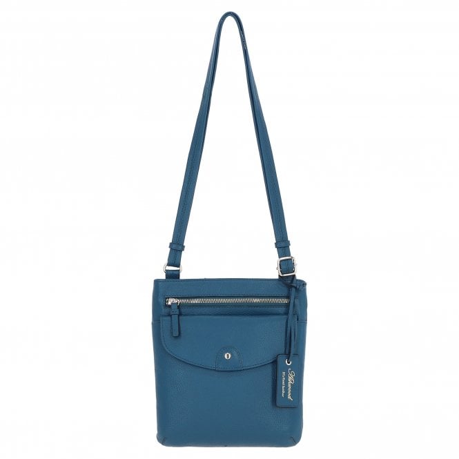 Ashwood Leather Crossbody Bag Teal: CB-5