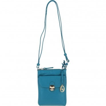 Ashwood Leather Crossbody Bag Turquoise: Y-51