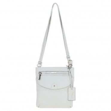 Ashwood Leather Crossbody Bag White: CB-5