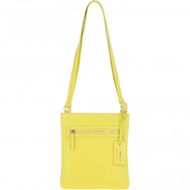 Ashwood Leather Crossbody Bag Yellow: CB-3 (63014)