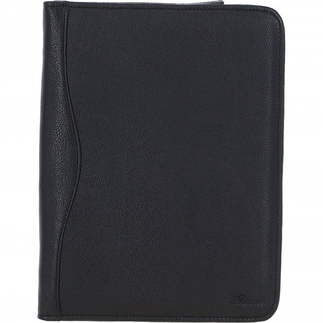 Ashwood Leather Document Holder Black : A4 Sleeve