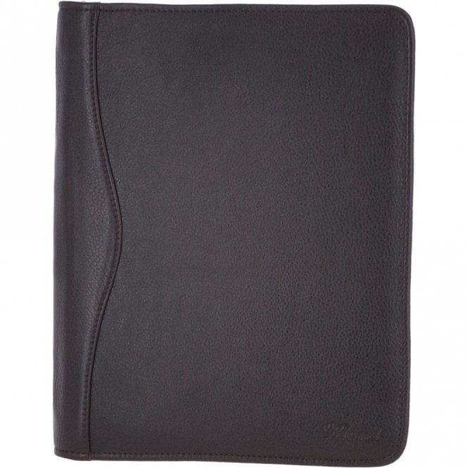 Ashwood Leather Document Holder Brown : A4 Sleeve
