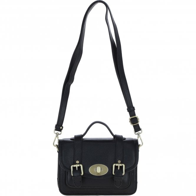 Ashwood Leather Elegance Crossbody Bag Black: M-88