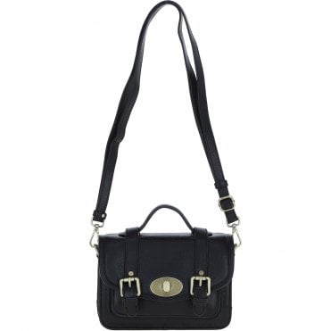 Ashwood Leather Elegance Crossbody Bag Black: M-88