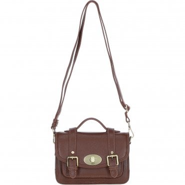 Ashwood Leather Elegance Crossbody Bag Tan: M-88