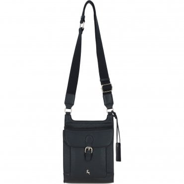 Ashwood Leather Exquisite Crossbody Bag Black: X-33