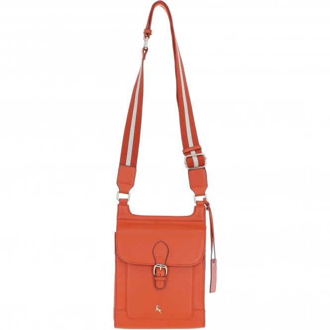 Ashwood Leather Exquisite Crossbody Bag Orange: X-33