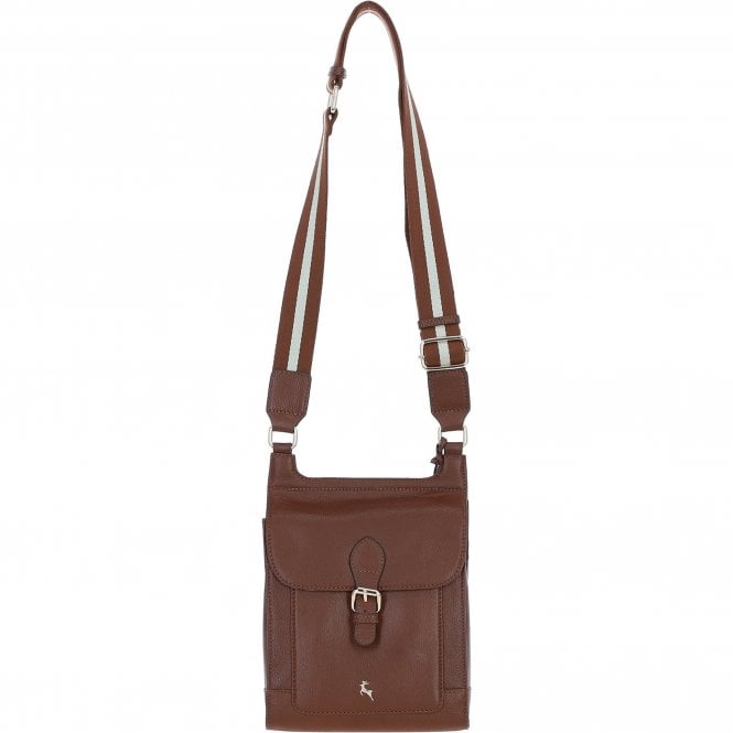 Ashwood Leather Exquisite Crossbody Bag Tan: X-33